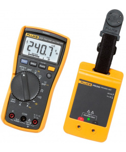 Fluke 117 Multimeter and PRV240 Proving Unit Kit