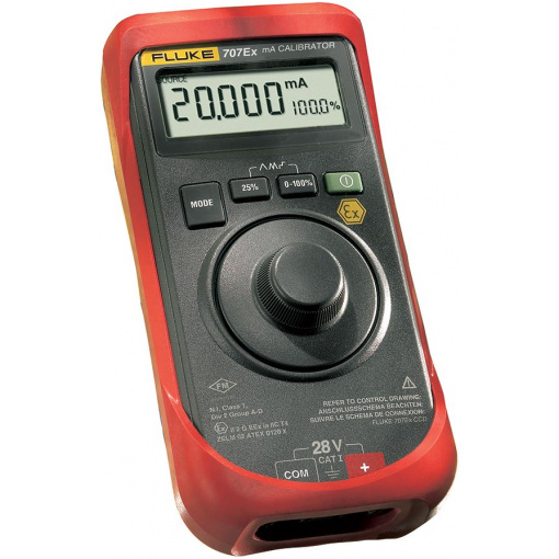 Fluke 707Ex Intrinsically Safe mA Loop Calibrator