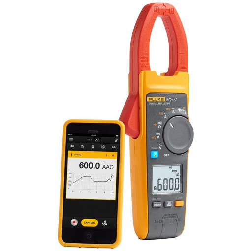 Fluke 375 FC True-RMS AC/DC Clamp Meter