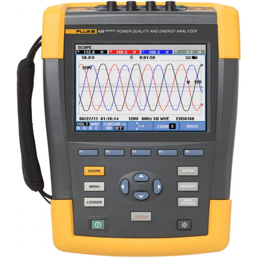 Fluke 434-II and 435-II Power Quality and Energy Analyzers