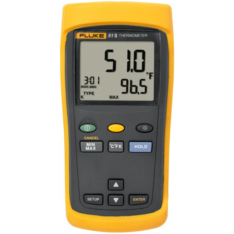 Fluke 51 II Handheld Digital Probe Thermometer Amet Co.,Ltd