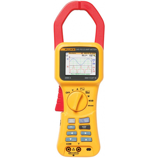 Fluke 345 Power Quality Clamp Meter - Electronic Power Meter