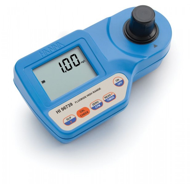 HI96739 FLUORIDE HR 0.0-20.0 MG/L - PHOTOMETER MOBILE