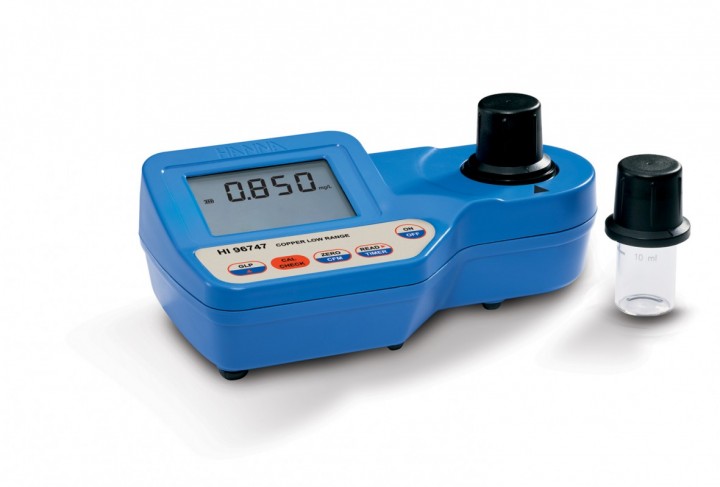 HI96747 COPPER LR 0.000-1.500 MG/L - PHOTOMETER MOBILE