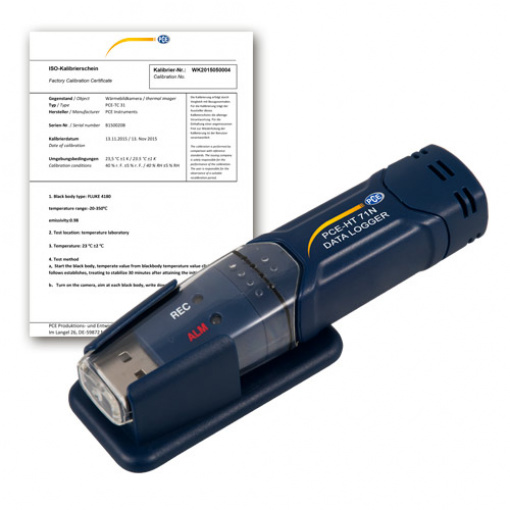 Relative Humidity Meter PCE-HT 112-ICA Incl. ISO Calibration