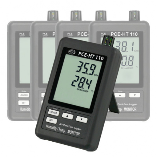 Relative Humidity Meter PCE-HT 112-ICA Incl. ISO Calibration Certificate