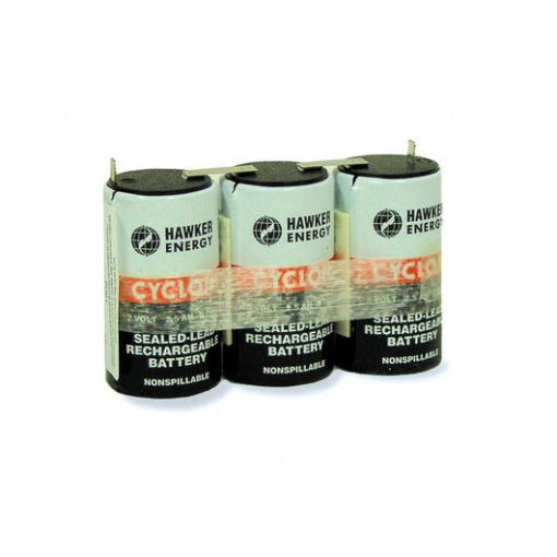 Set of 3 Internal Rechargeable Lead Acid Batteries (for discontinued Nova-Strobe models)
