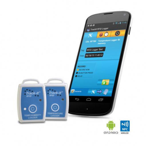 Track-It™ RFID Temp or Temp/Humidity Data Logger