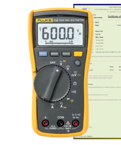 Fluke 115 with 17025 Certificate